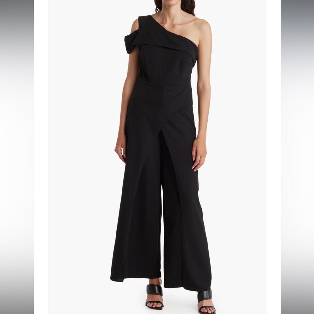 Marina One Shoulder Asymmetric Jumpsuit